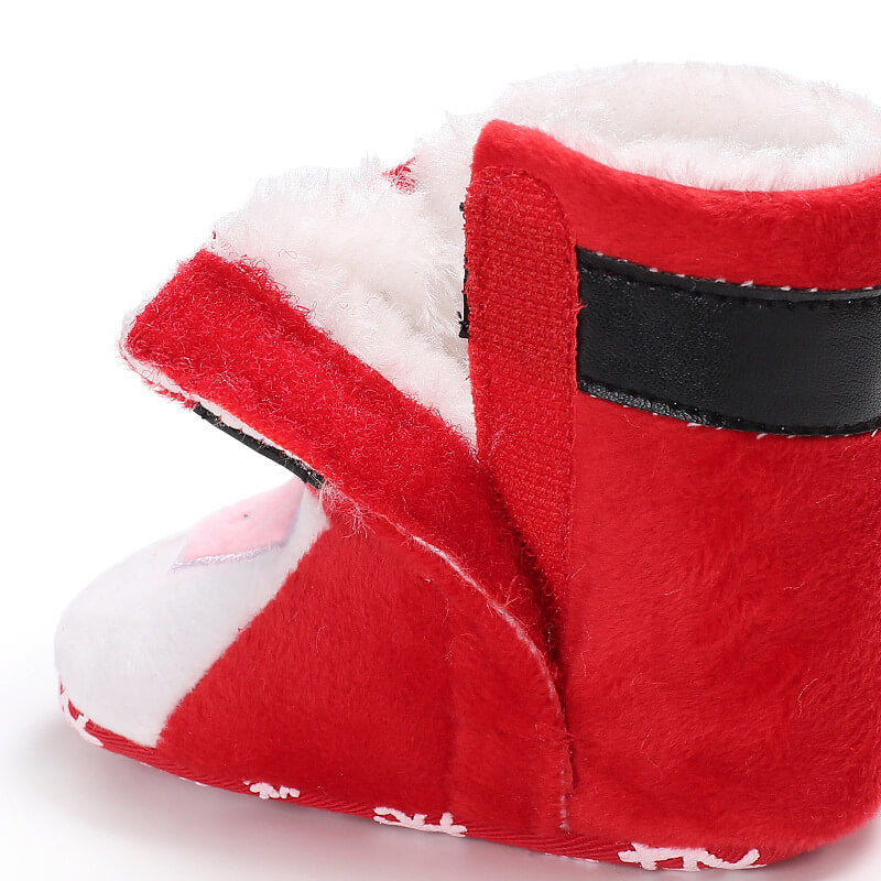 Christmas Baby Warm Boots Soft Boots Slippers