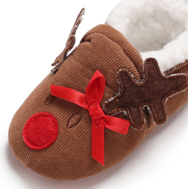 Christmas Baby Warm Boots Soft Boots Slippers