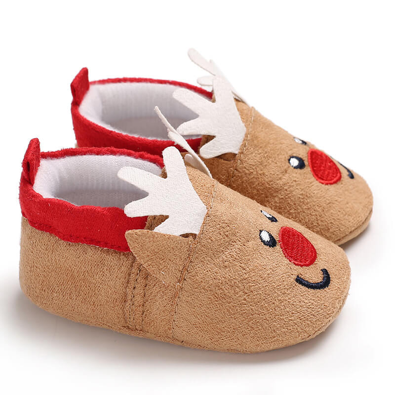 Christmas Baby Warm Boots Soft Boots Slippers