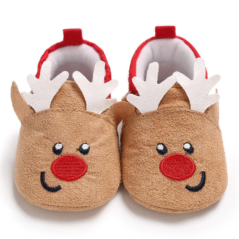 Christmas Baby Warm Boots Soft Boots Slippers