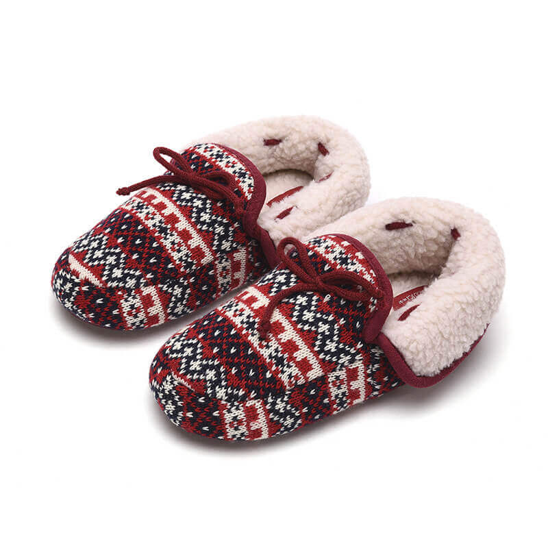 Women's Christmas Warm Indoor Non-slip Slippers