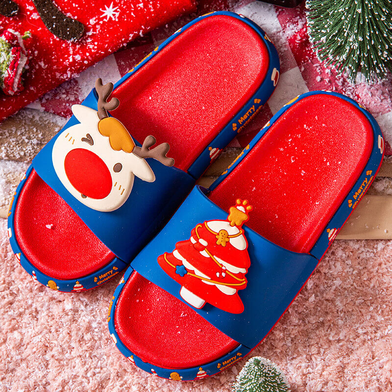 Unisex Christmas Cute Family Slippers