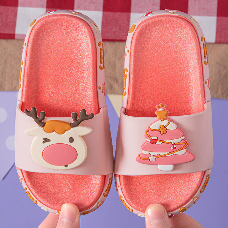 Unisex Christmas Cute Family Slippers