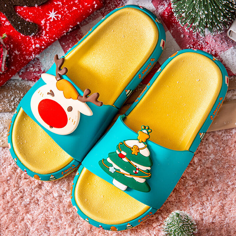 Unisex Christmas Cute Family Slippers