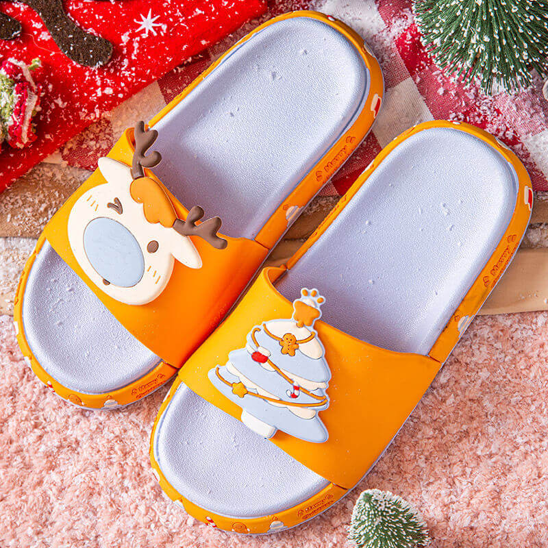 Unisex Christmas Cute Family Slippers