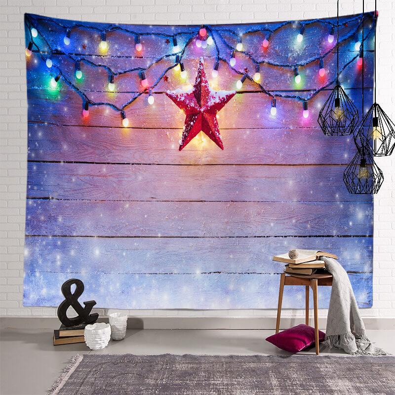 24 Christmas Decor Tapestries Holiday Background Wall for Bedroom Living Room Dorm Room