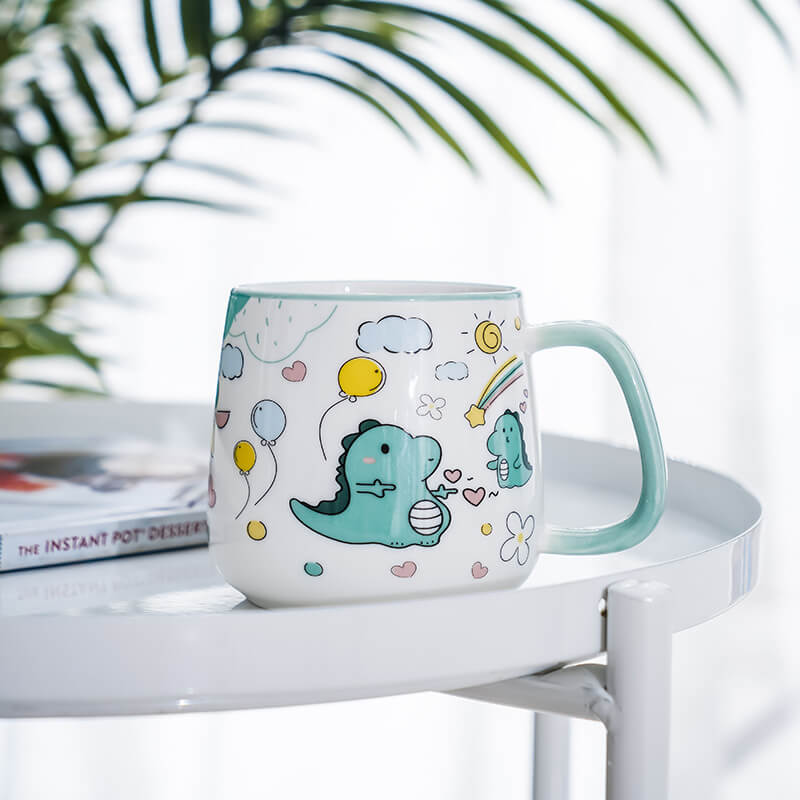 Cute Couple Hand Drawn Cartoon Mug