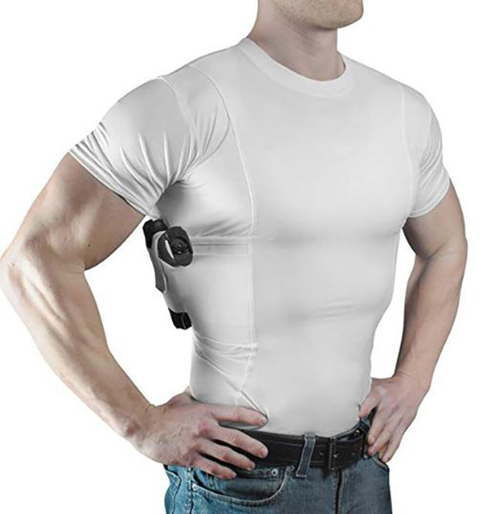 MEN/WOMEN'S CONCEALED CARRY T-SHIRT HOLSTER