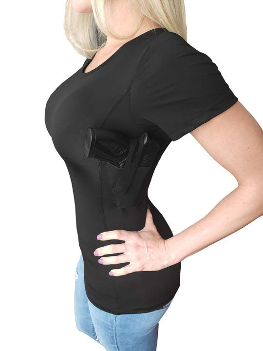 MEN/WOMEN'S CONCEALED CARRY T-SHIRT HOLSTER