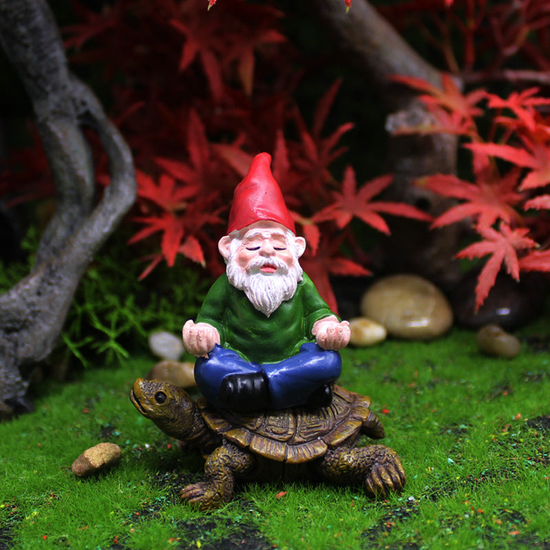 Funny Miniatura Gnome Ornament