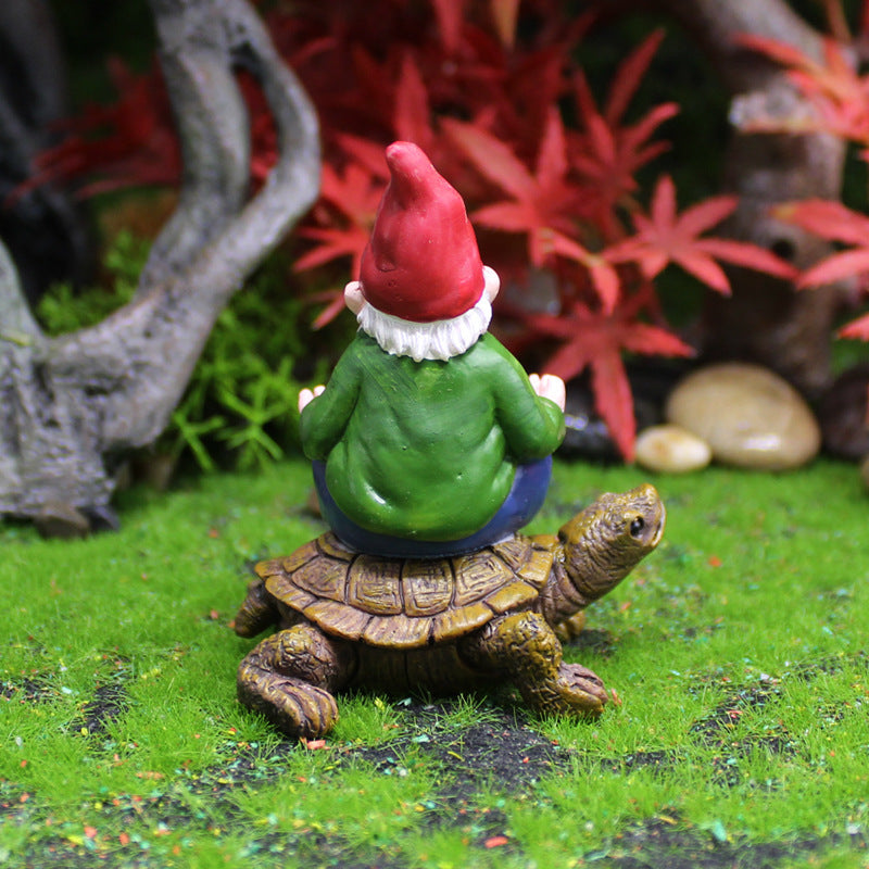 Funny Miniatura Gnome Ornament