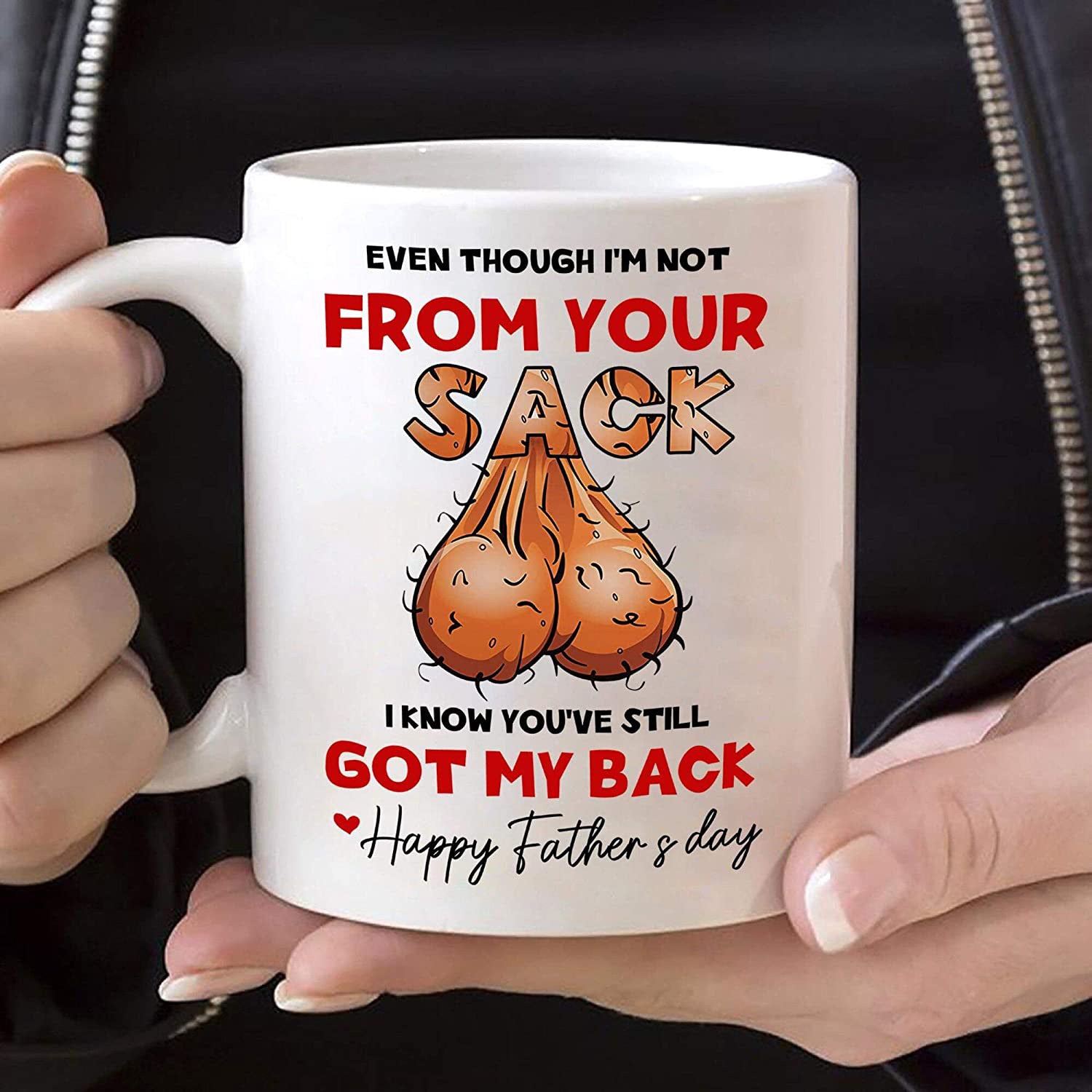 You've Still Got My Back, Father's Day Mug