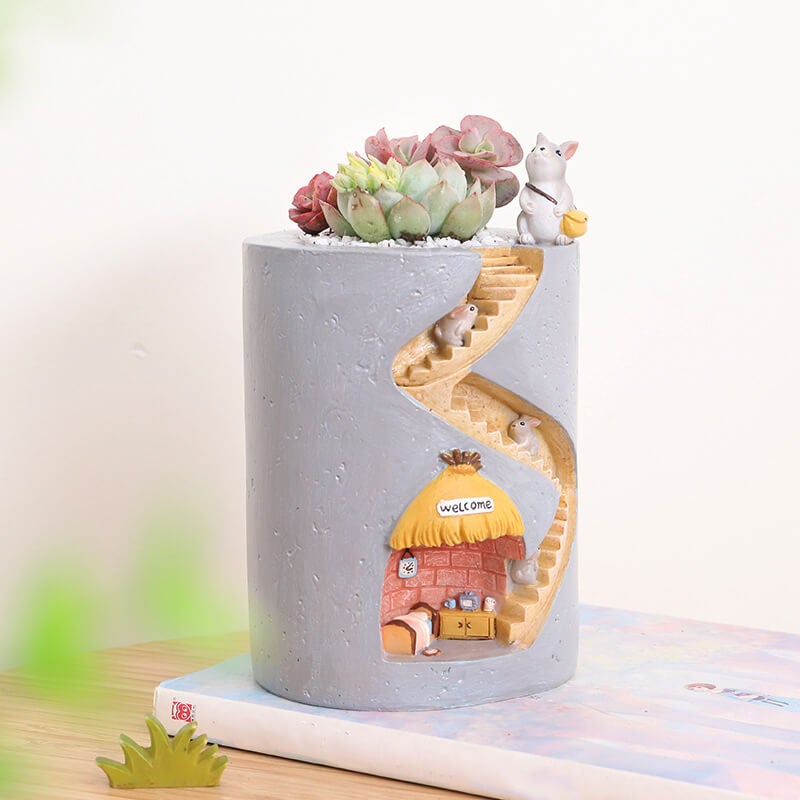 Creative Plants Flower Pots Ornaments for Succulent Plants Pot