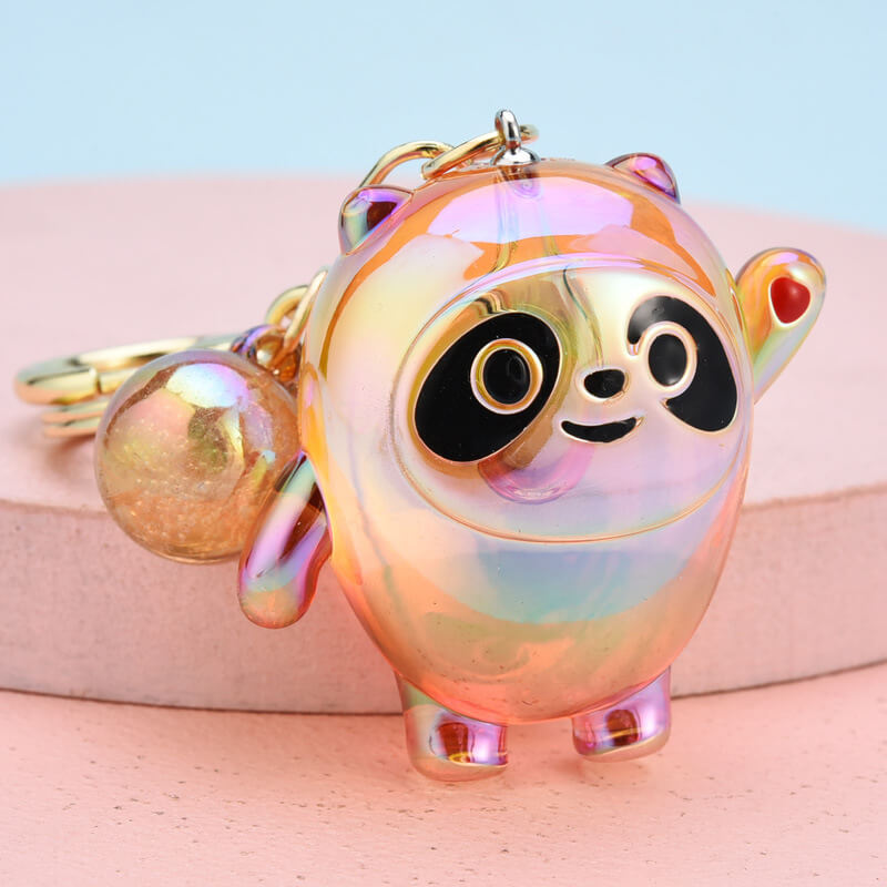 Cute Colored Cartoon Key Ornament