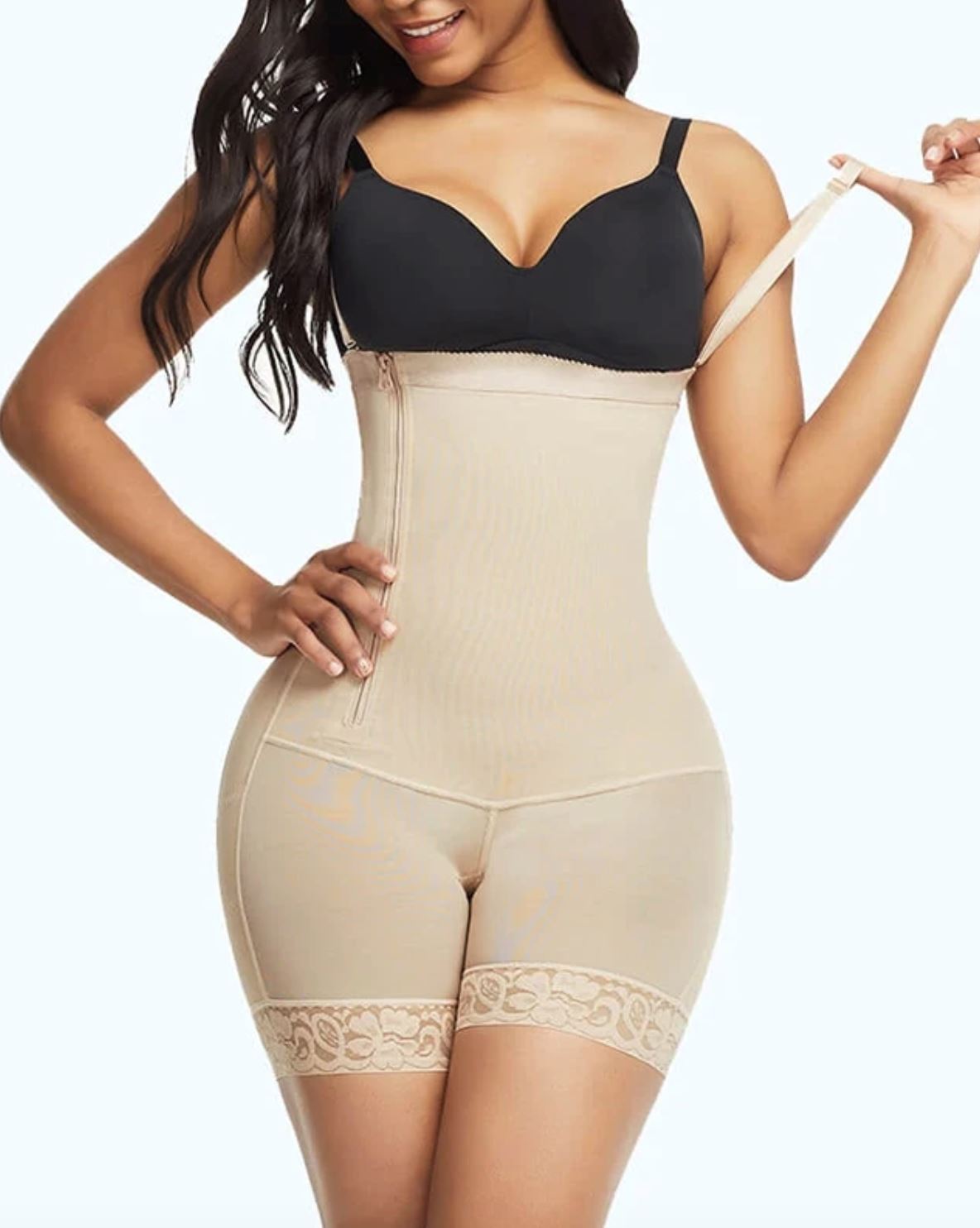 Shapewear Side Zip Bodysuit