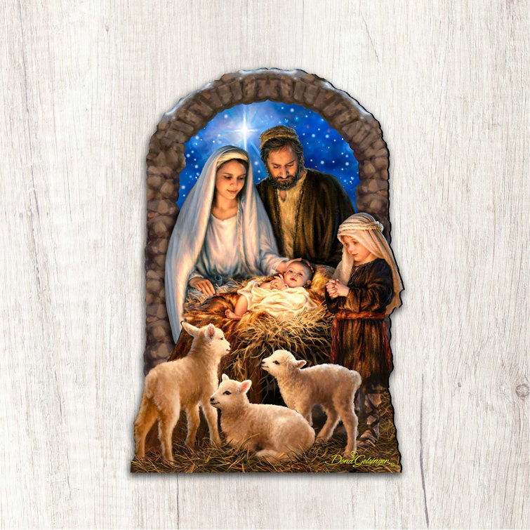 Outdoor Nativity Scene - Glory to God Outdoor Decor