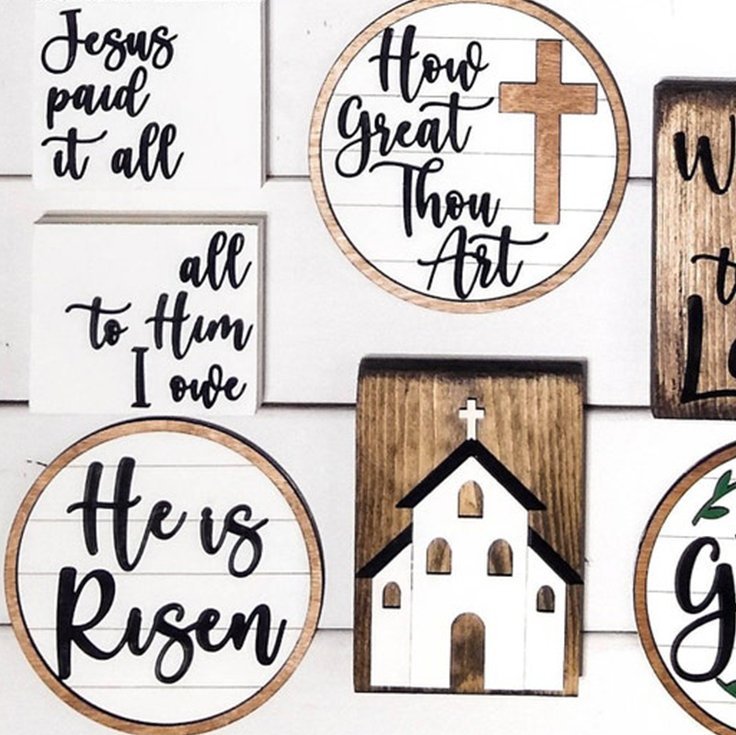 "Jesus is Risen"Easter Tray Bundle Kit