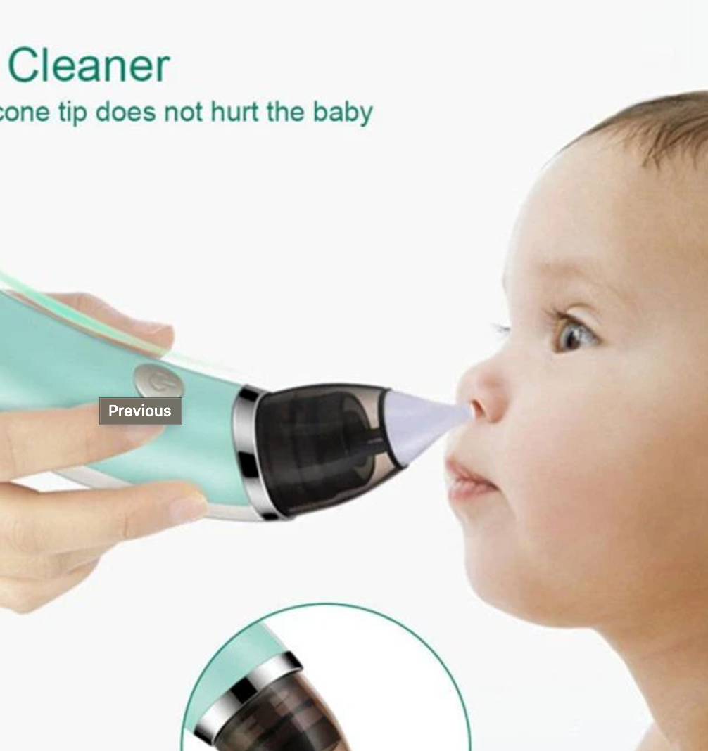 Electric nasal aspirator