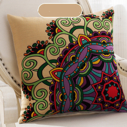 Mandala Sofa Pillows Covers