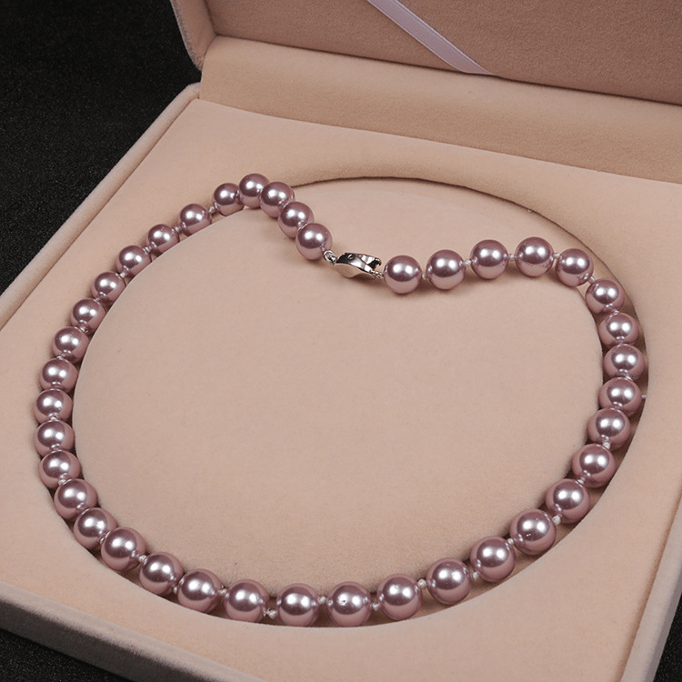 Natural Oyster Pearl Necklace