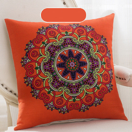 Mandala Sofa Pillows Covers