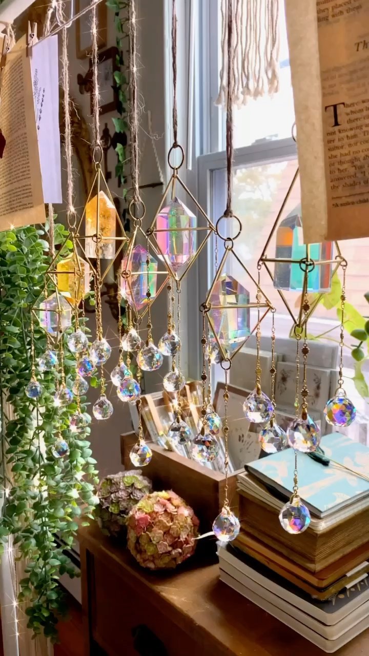 Crystal Suncatchers Decor-Handmade Timeless Treasure