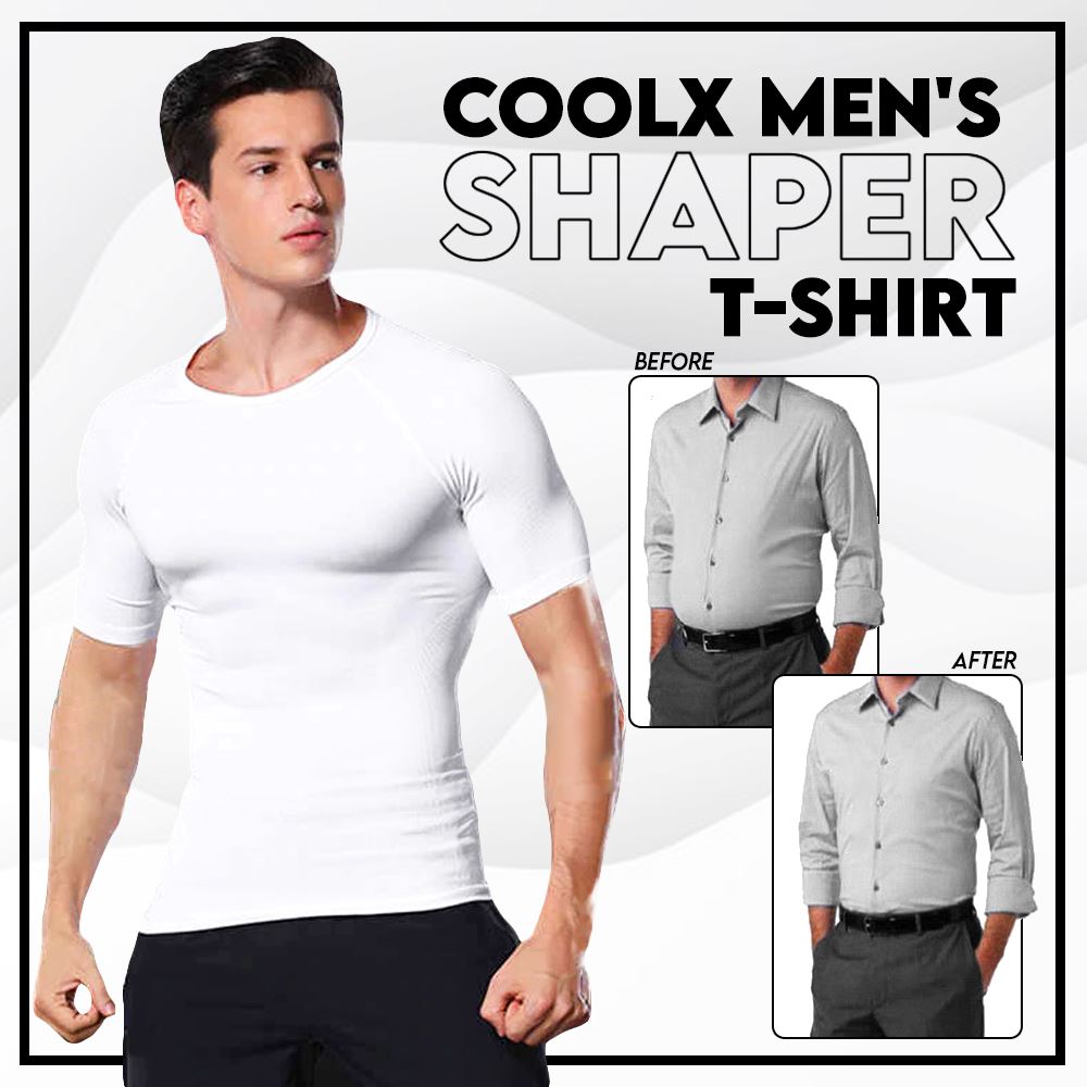 CoolX Men's Shaper T-Shirt Men MadameFlora 