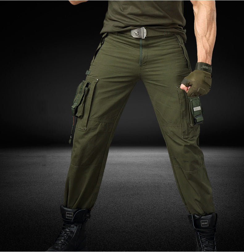 Men's multi-pocket tactical overalls