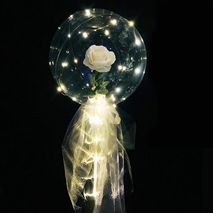 Hot Sale💕LED Luminous Balloon Rose Bouquet