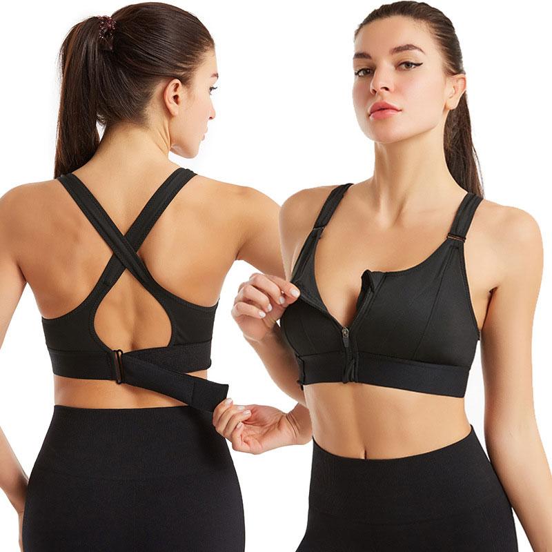 Adjustable Wireless Supportive Sports Bra