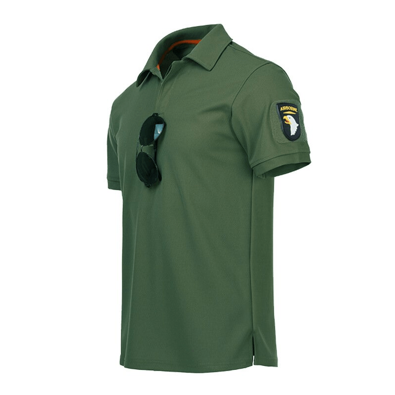 2022 men's quick dry outdoor polo shirt