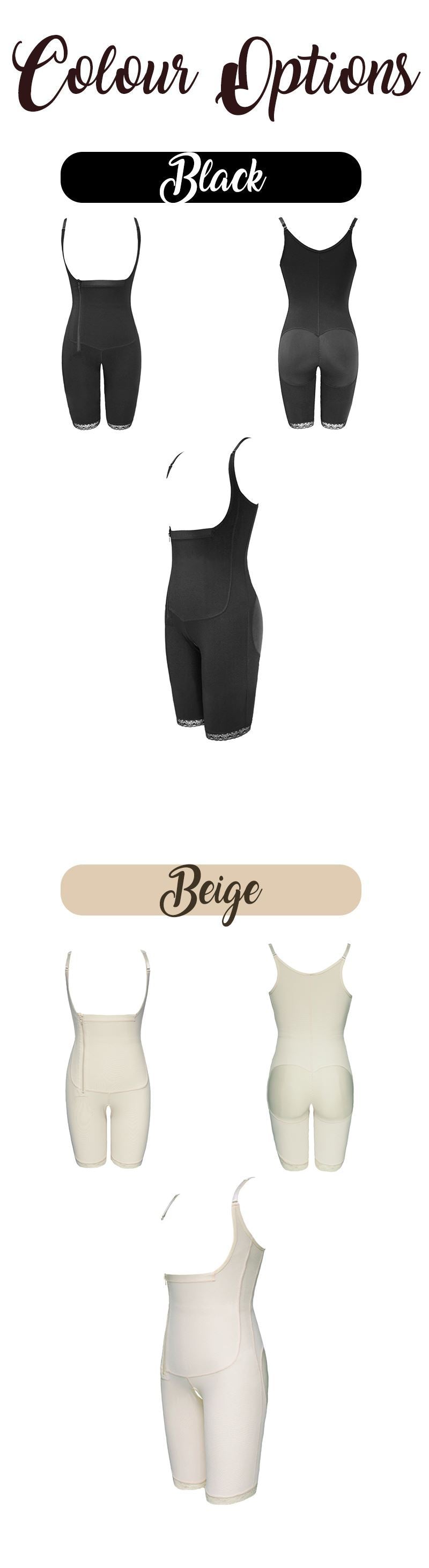 Shapewear Side Zip Bodysuit