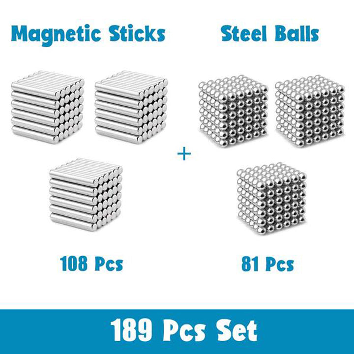 50% OFF-DIY Magnetic Sticks And Balls