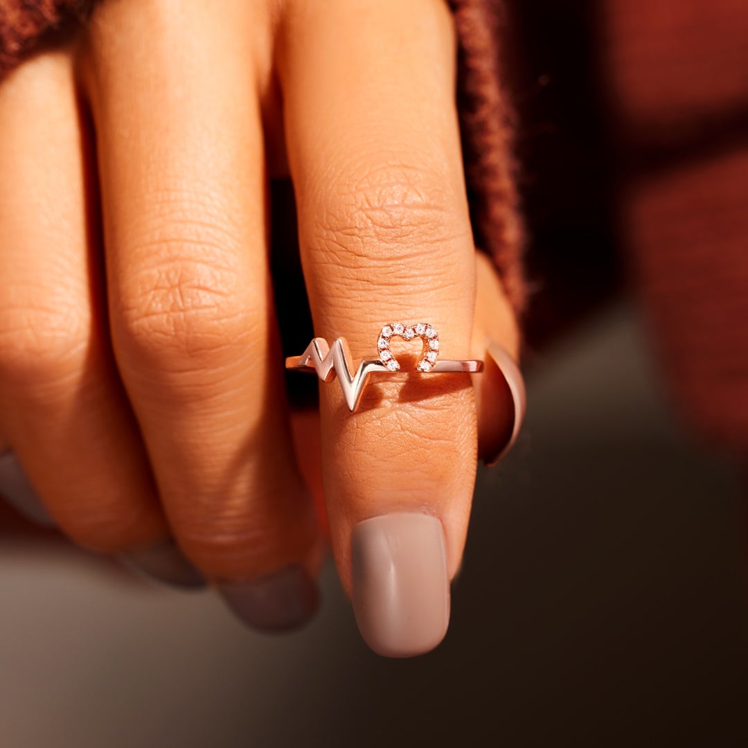 There In A Heartbeat Ring