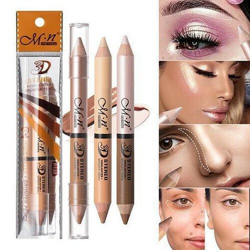 2in1 3D Stereo Highlighter+Bronzer Pen