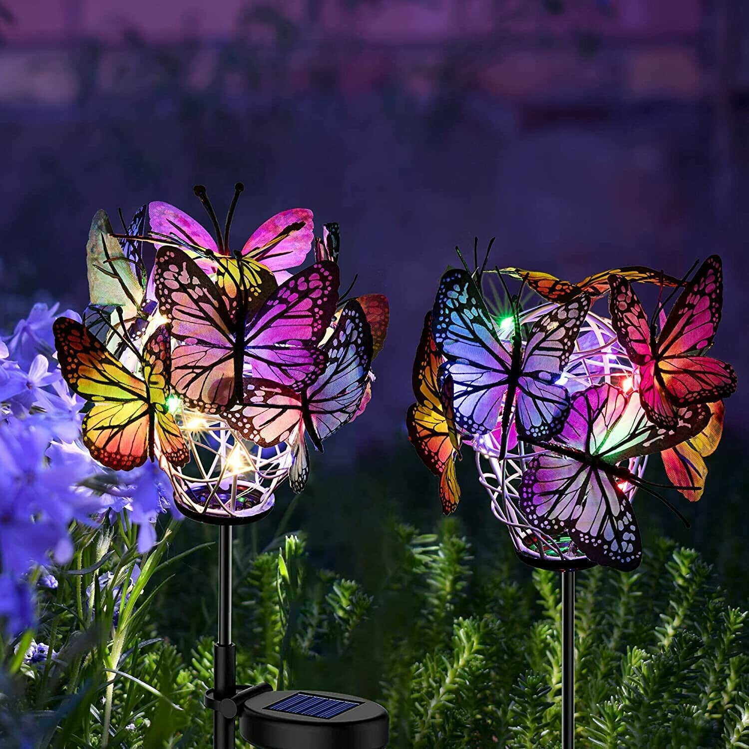 Solar Butterfly Stake Lights