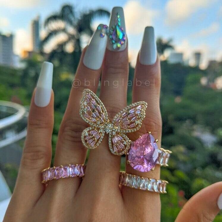 Queen Butterfly BlingBling Ring✨