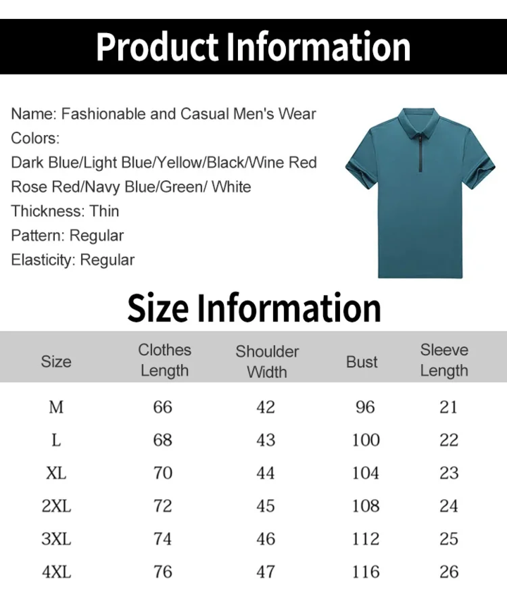 Fashion men's  Ice Silk POLO Shirt