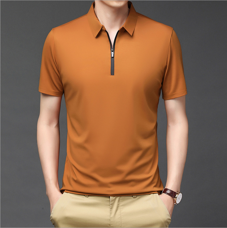 Fashion men's  Ice Silk POLO Shirt