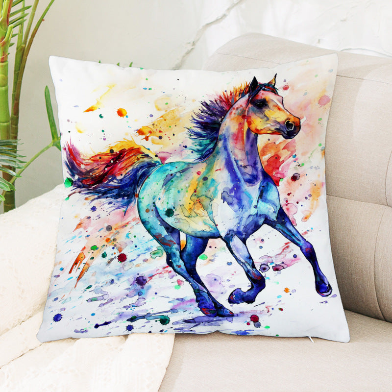 Horse Paintings Cushion Covers - Closing Sale