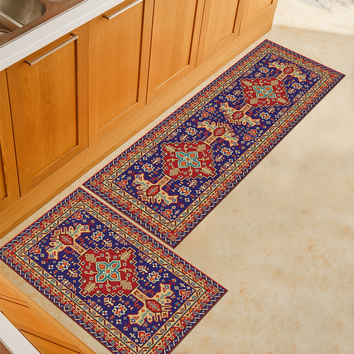 (🔥Year-end promotion 49% OFF🔥)Kitchen Printed Non-Slip Carpet