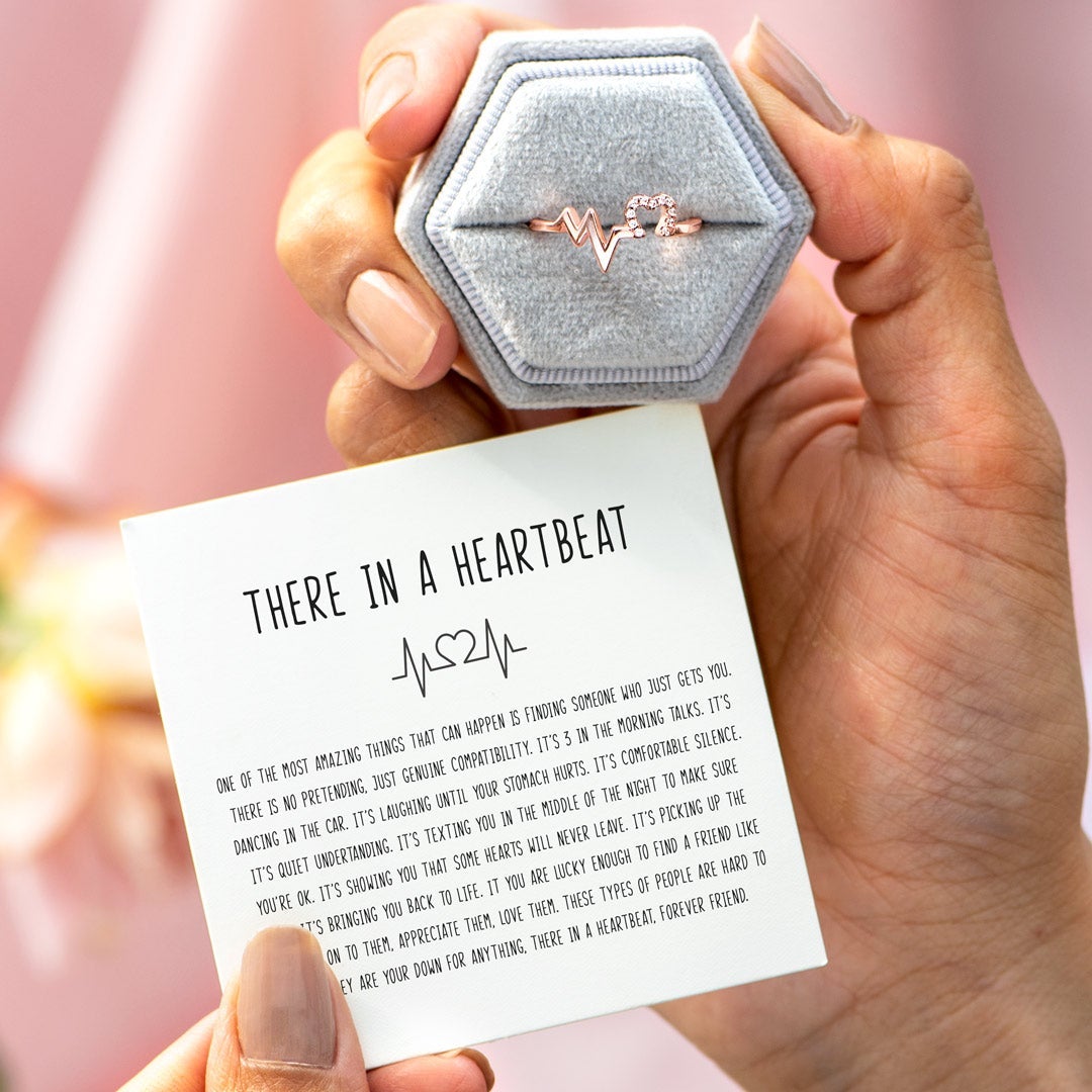 There In A Heartbeat Ring