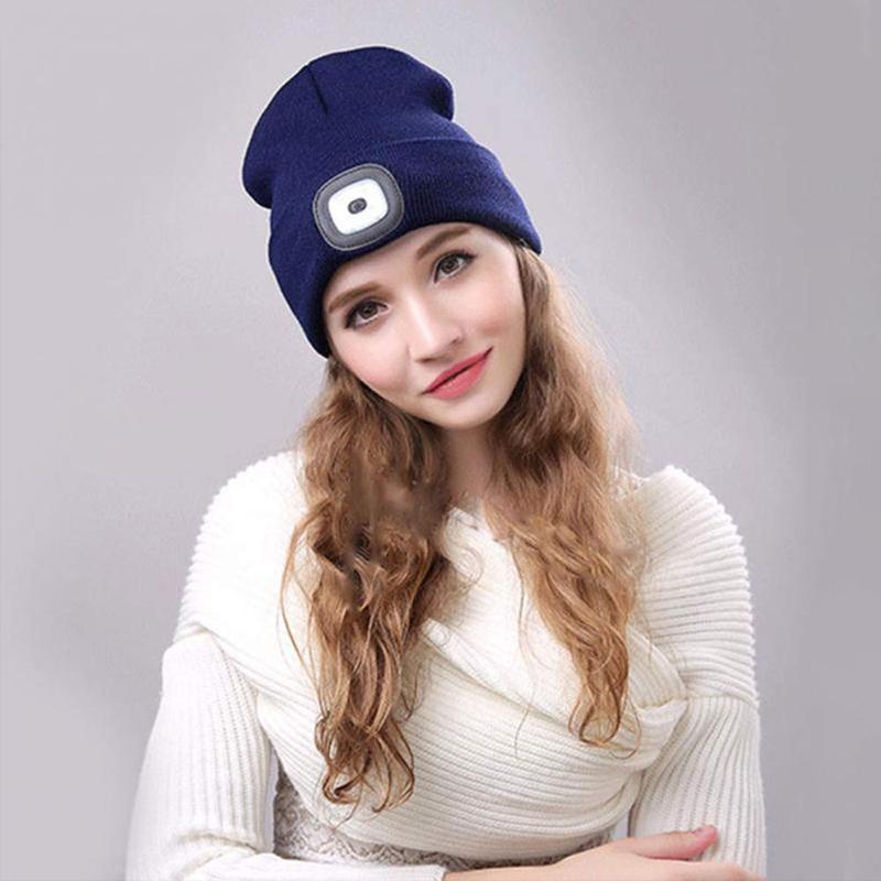 50% OFF-Led Knitted Beanie Hat