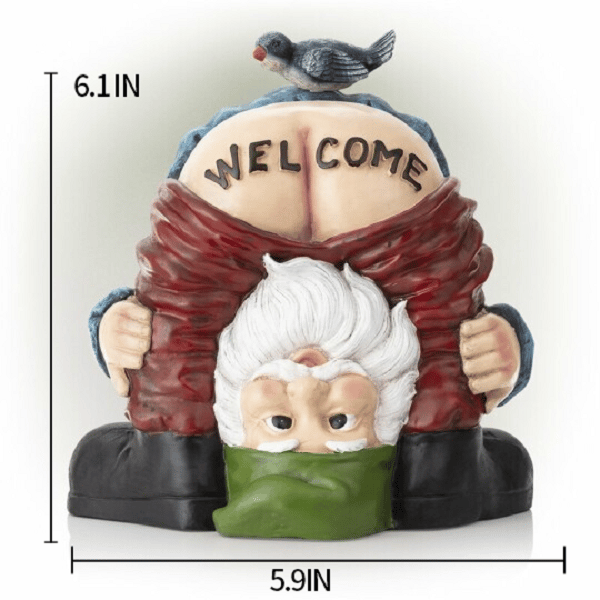 🔥Gnome Statue👻Forever&Welcome💥