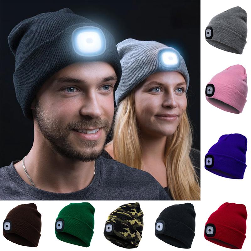 50% OFF-Led Knitted Beanie Hat