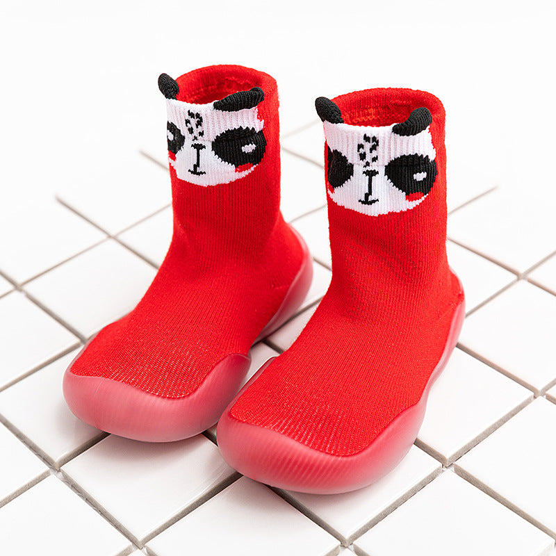 BabyFeet Adorable Animals - Non-Slip Baby Shoe-Socks