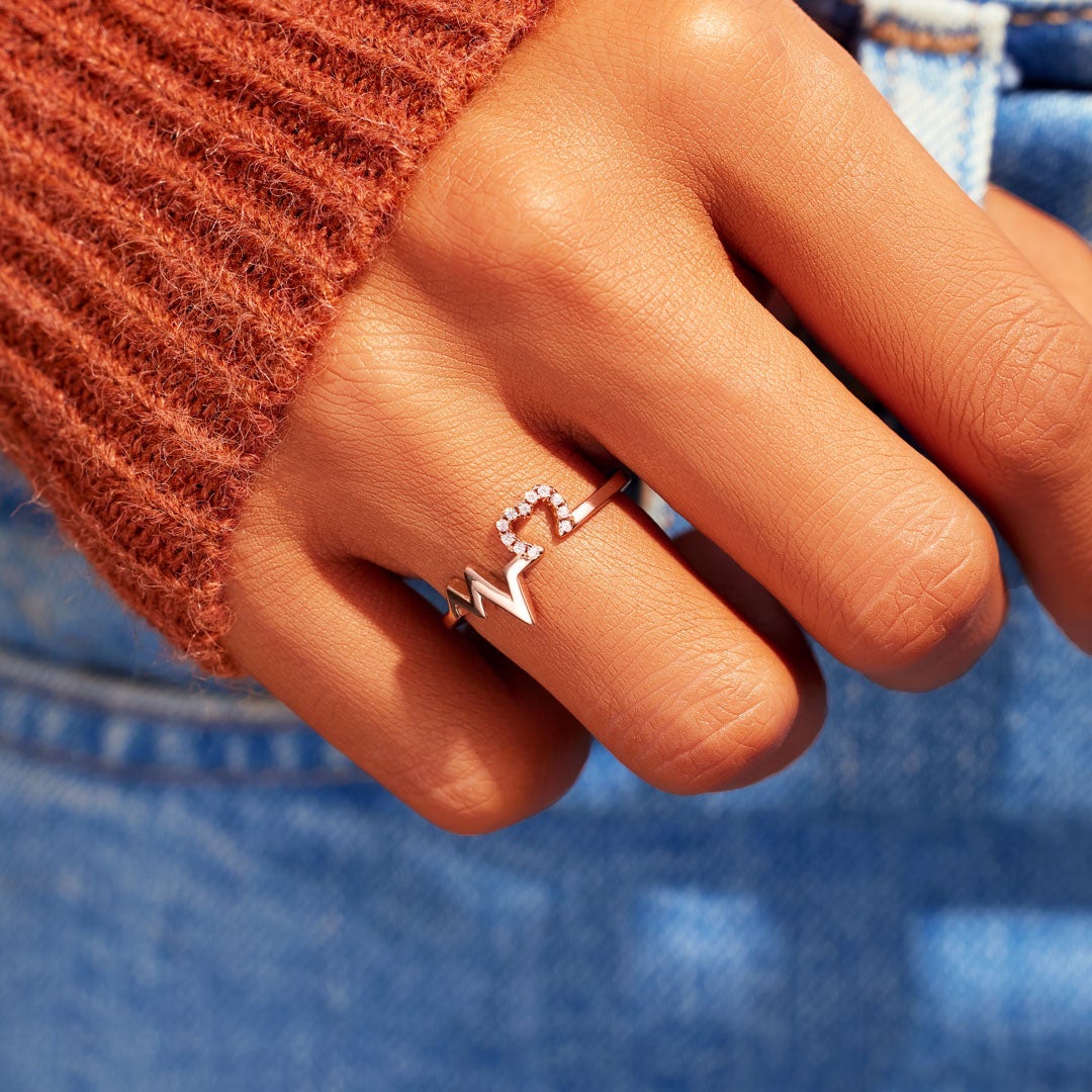 There In A Heartbeat Ring