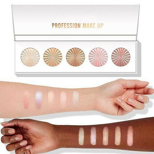 5 Colors Glow Up Highlighter Palette