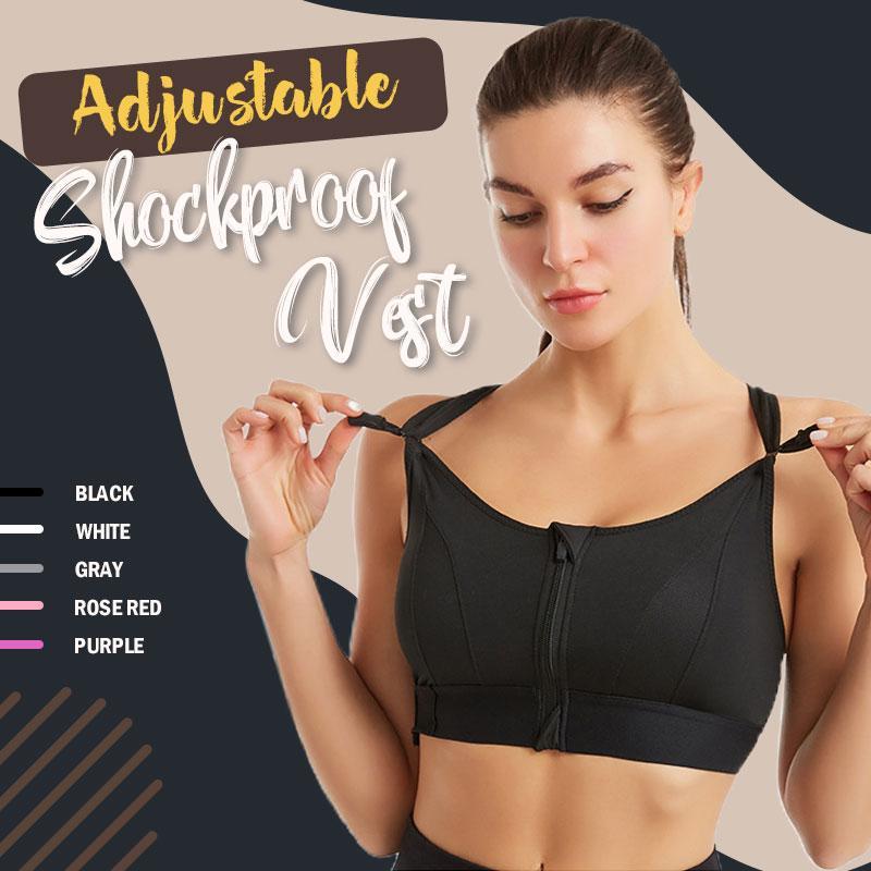 Adjustable Wireless Supportive Sports Bra