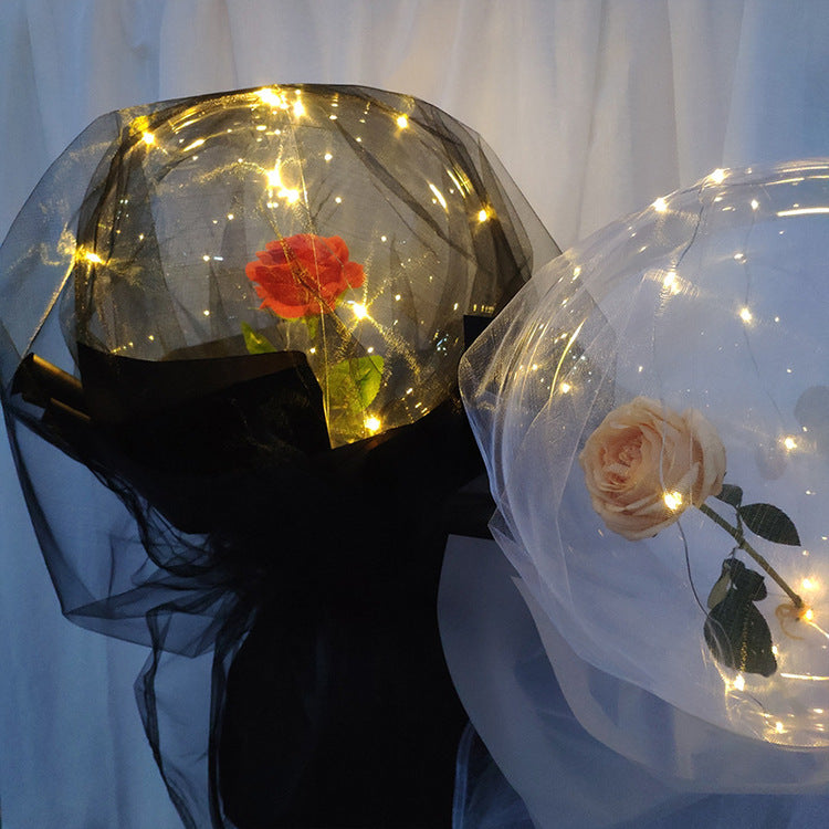 Hot Sale💕LED Luminous Balloon Rose Bouquet